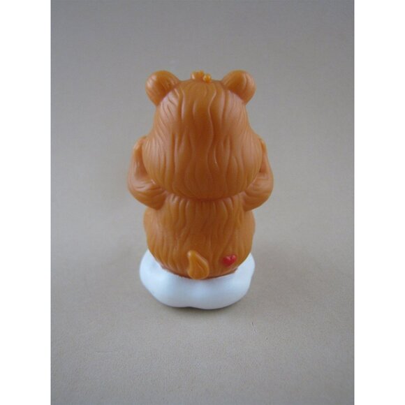 Tenderheart Care Bear Pvc Figure on Cloud 2.5" Red Heart Tummy - Picture 2 of 2